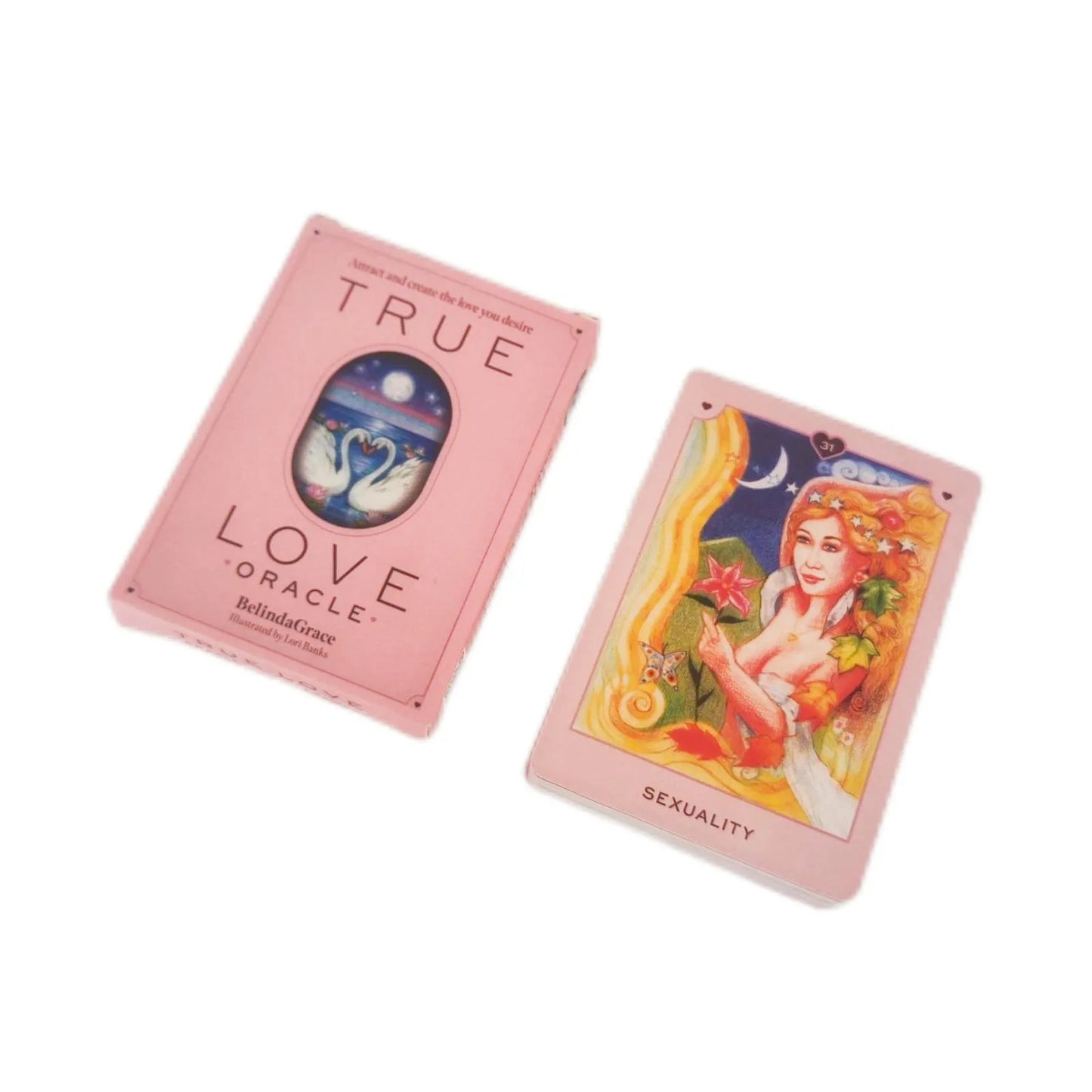 True Love Oracle Card 36pcs Tarot Family Party Prophecy Divination Board Game Psychic Card Party Board Game Poker Paper Valentines Gift