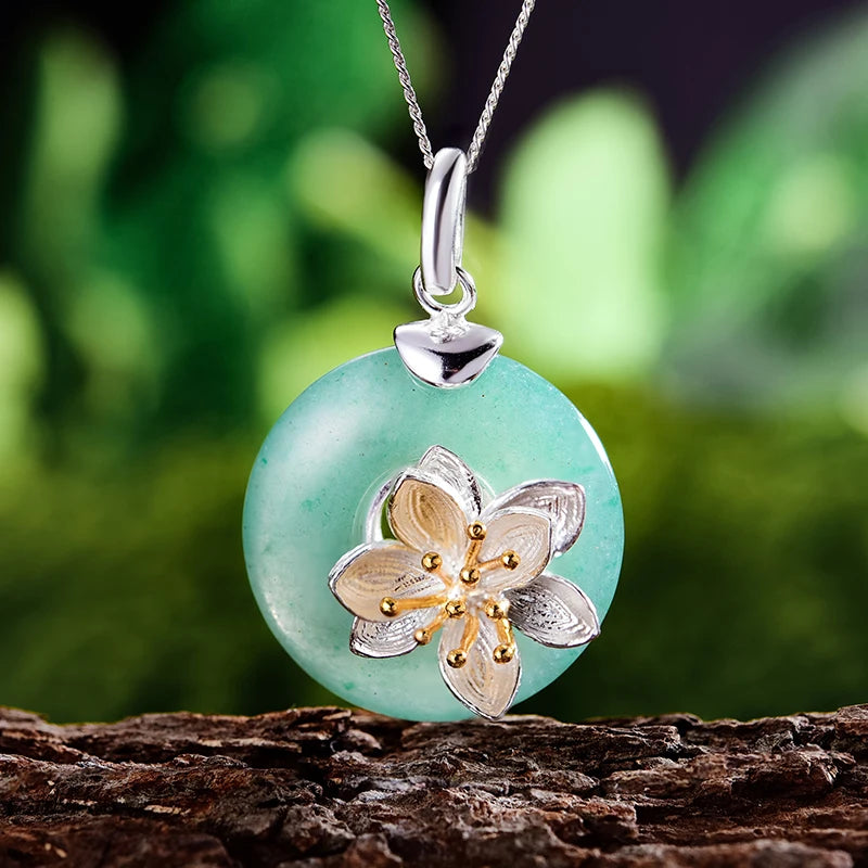 Lotus Fun Real 925 Sterling Silver Handmade Great Jewelry Creative Pendant without Necklace For Women Gifts Dropship Wholesale