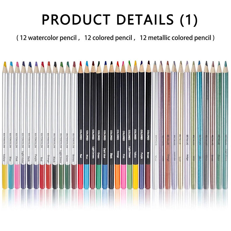 Sketching Pencil Set 70/83pcs Professional Drawing Kit Ideal for Drawing Blending Shading Artist Supplies for Kids Teens Adults