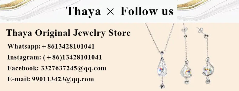 Thaya Vintage Moth Pendant Necklace For Women Original Design Choker White Crystal Colar Chain Necklace Engagement Fine Jewelry