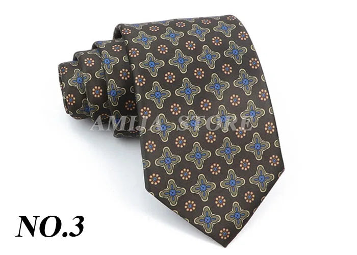 Vintage Imitation Silk Ties Men's Fashion 8cm Graffiti Painting Floral Necktie For Men Wedding Business Soft Printing Tie Wed Gi