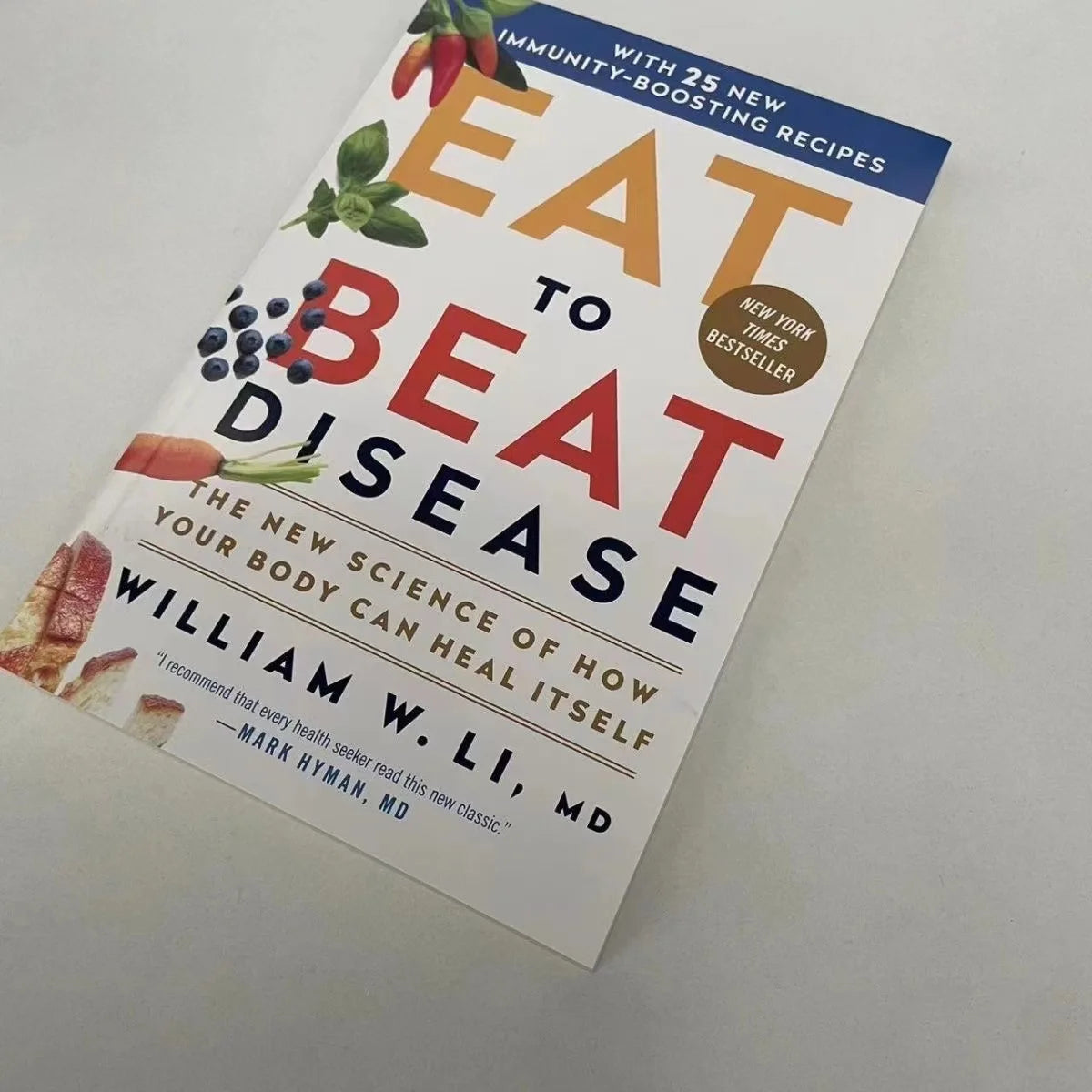 Eat to Beat Disease The New Science of How Your Body Can Heal Itself Paperback Book in English