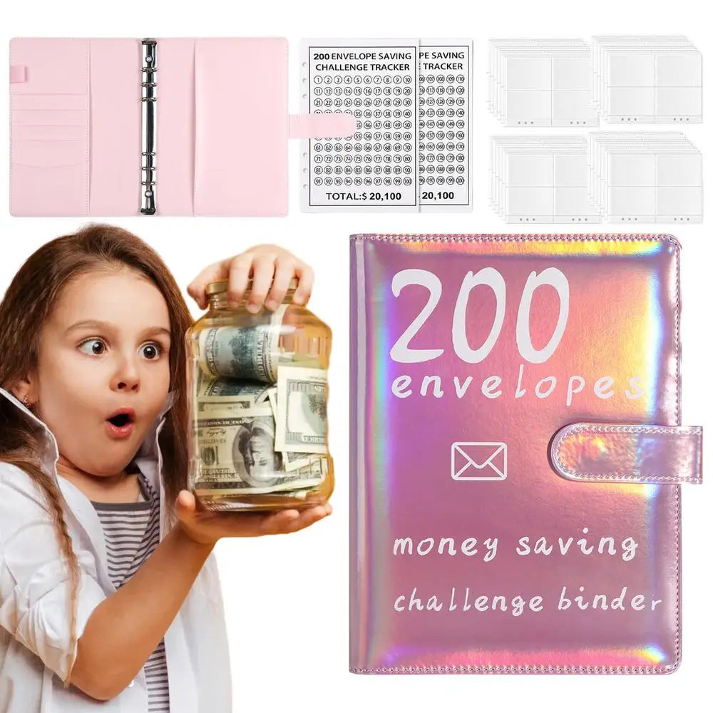 200 Envelopes Money Saving Challenge Budget Book Money Envelopes For Cash Budget Book Cash Envelopes Budget Binder