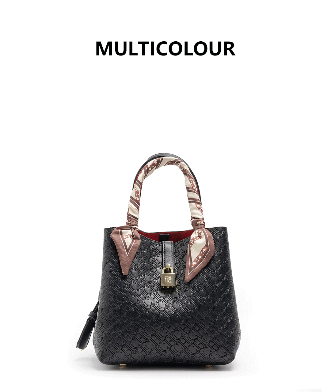 CH Large Capacity Colourful Jacquard Multifunction Bag New Luxury Brand Travel Ladies Handbag Ladies Shoulder Bag Classic Retro