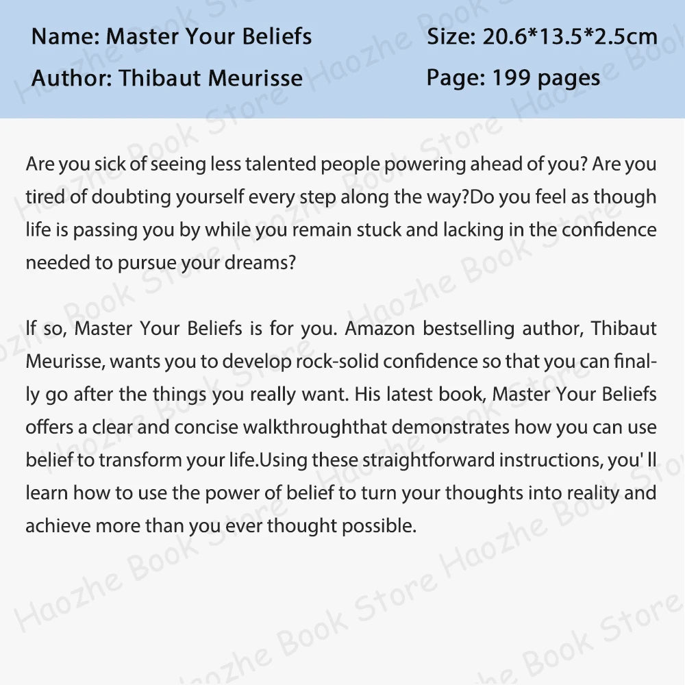 Master Your Emotions / Master Your Thinking / Master Your Beliefs Motivational Self-Help Series English Book Paperback