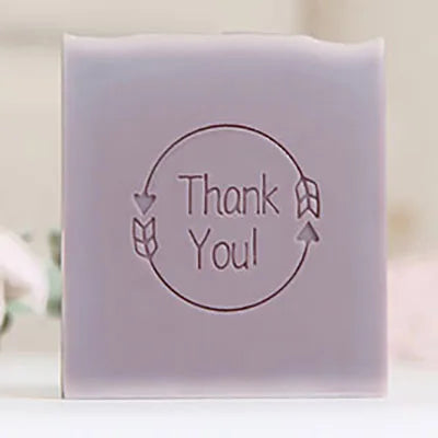 Personalized Custom Logo Acrylic Clear Soap Stamp Sealing Seal For Diy Handmade Scrapbooking Envelope Soap Making Supplies Tools