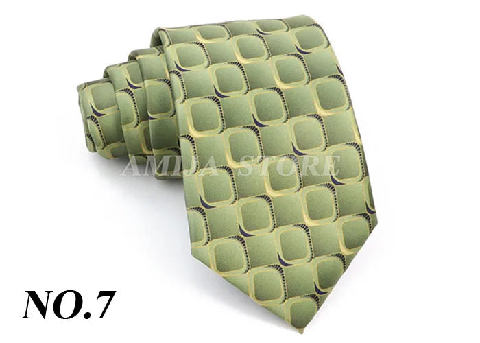 Vintage Imitation Silk Ties Men's Fashion 8cm Graffiti Painting Floral Necktie For Men Wedding Business Soft Printing Tie Wed Gi