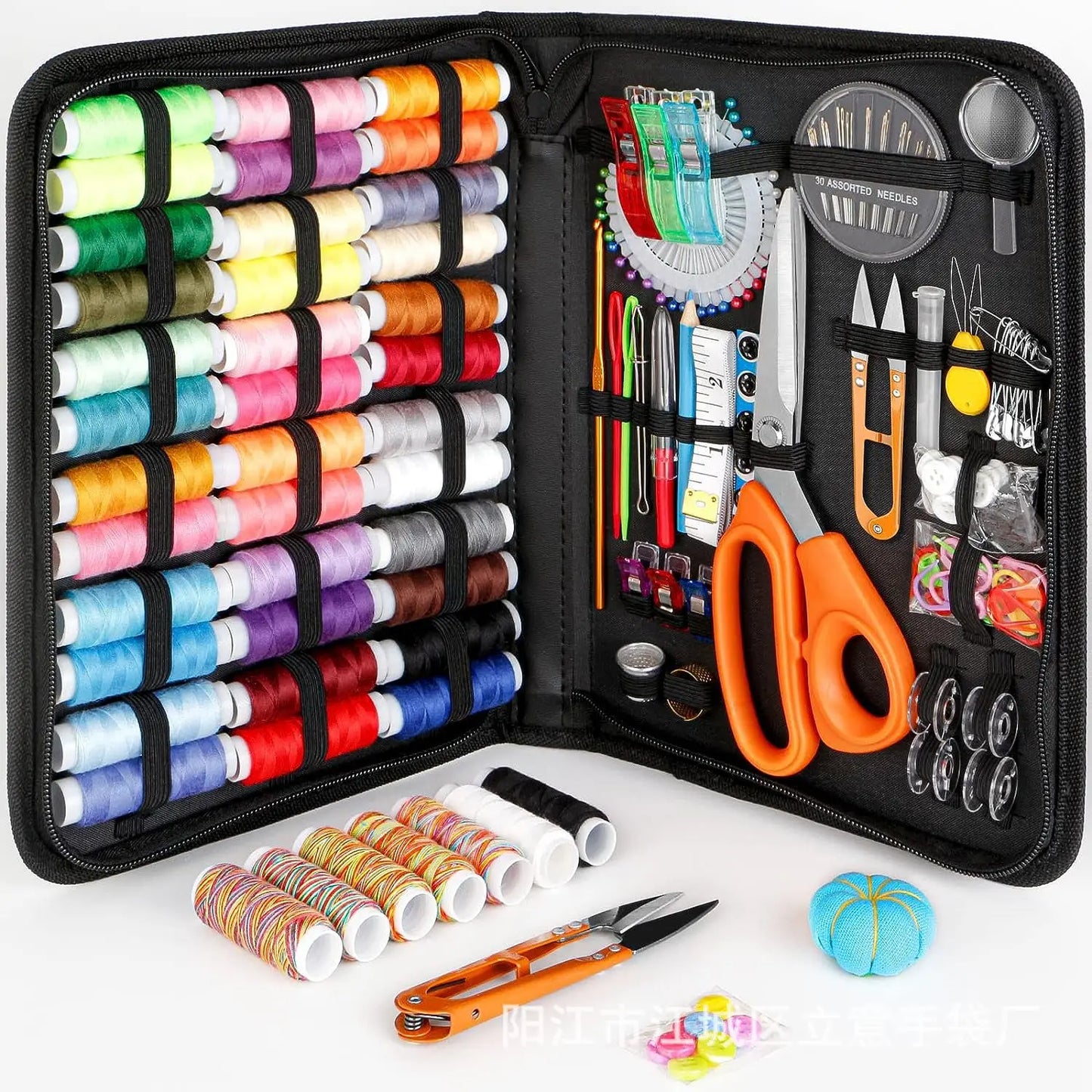 Sewing Kits DIY Multi-function Sewing Box Set for Hand Quilting Stitching Embroidery Thread Sewing Accessories Kits