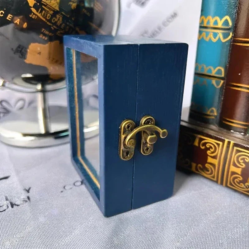 Creative Anti-Anxiety Bookshelf Miniature Book Match Boxes Gift Shake Away Your Anxiety Doll House Decoration Gifts