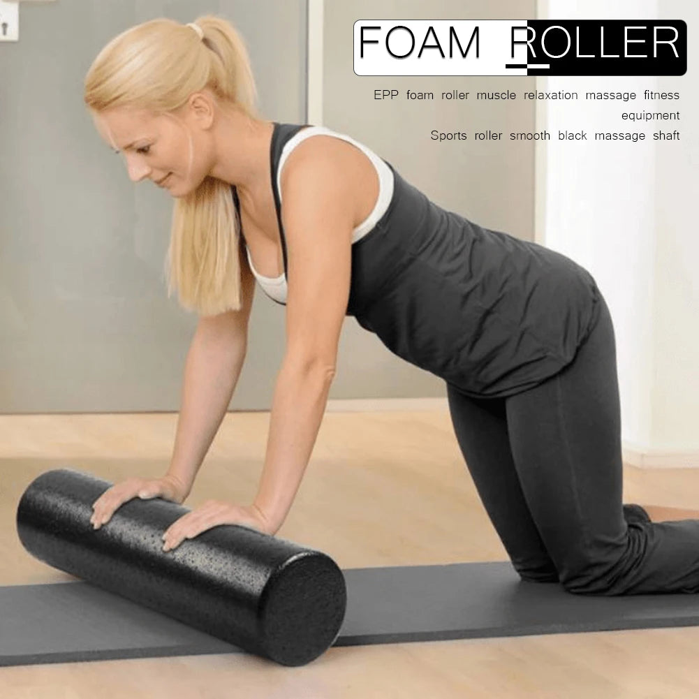 Yoga Pilates Foam Roller 30/45cm Massage Roller Body Exercise Training Gym Back Roller Fitness Accassories Muscle Massage Roller