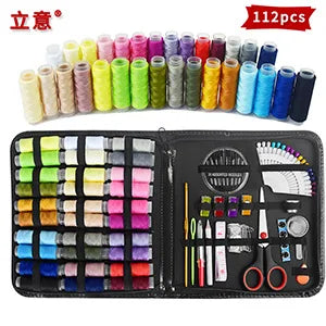 Sewing Kits DIY Multi-function Sewing Box Set for Hand Quilting Stitching Embroidery Thread Sewing Accessories Kits