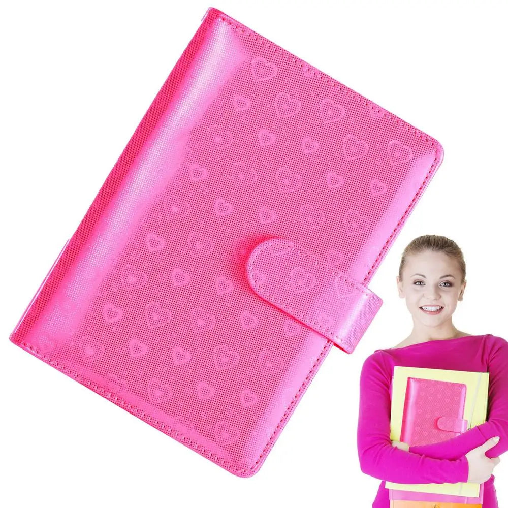 Mini Binder With Cash Envelopes Money Cash Saving Budget Book Eye-Catching Money Saving Accessory For Home Offices And Schools