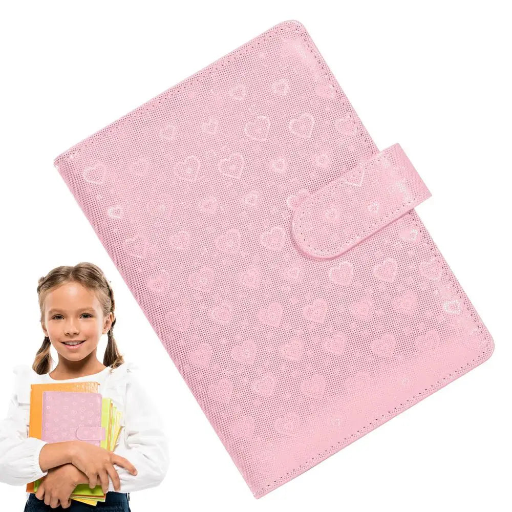 Mini Binder With Cash Envelopes Money Cash Saving Budget Book Eye-Catching Money Saving Accessory For Home Offices And Schools