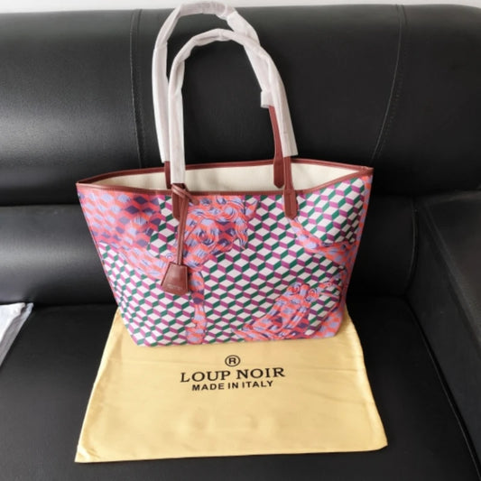 LOUP NOIR New Women Bags High Quality Casual Totes Sac Main Femme Tote Bag Large Capacity Female HandBags Shoulder LOUP NOIR Bag