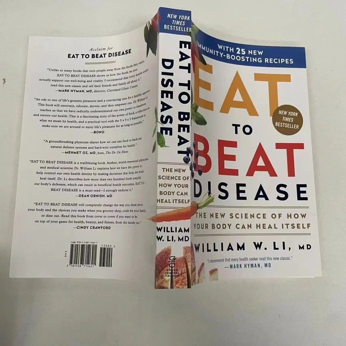 Eat to Beat Disease The New Science of How Your Body Can Heal Itself Paperback Book in English