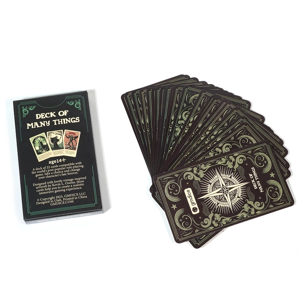 D&D Deck of Many Things: The Physical Manifestation Deck Card Game Valentines Gift