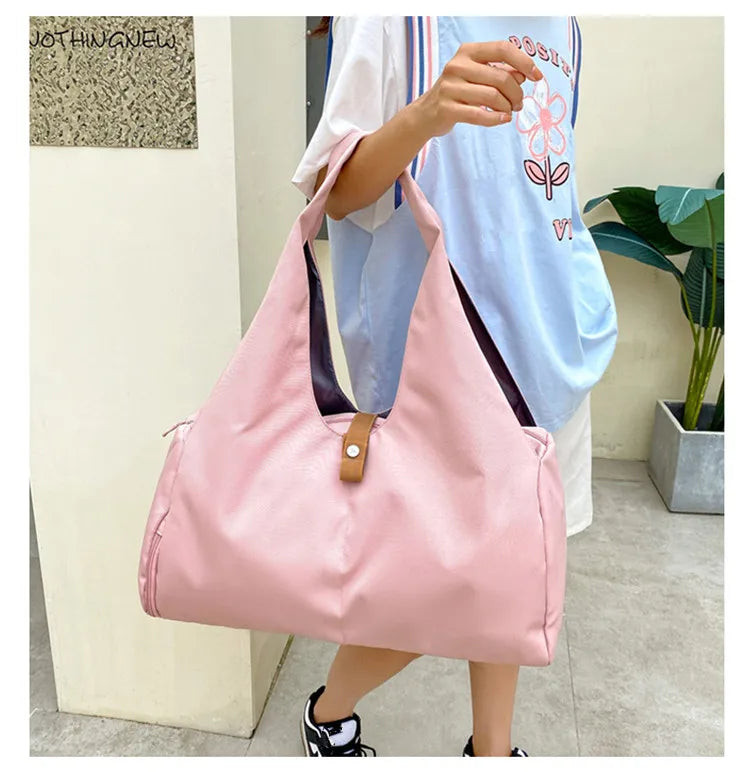 Female Bags Yoga Sports Women's Swimming Accessories Fitness Training Weekend Shoe Pocket Ladies' Luggage Bolsas Travel Handbags