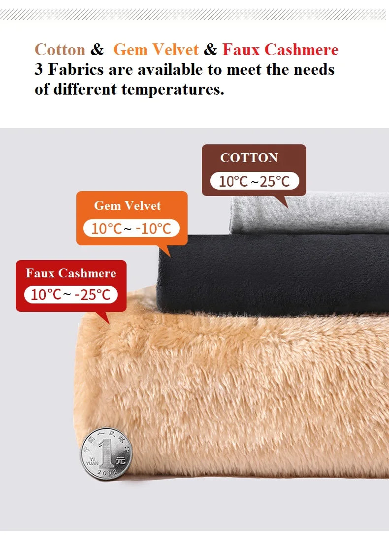 Women Warm Winter Plush Thick Pants Lambskin Cashmere Trousers High Waist Cotton Fleece Loose Female Wide Leg Pants PELEDRESS