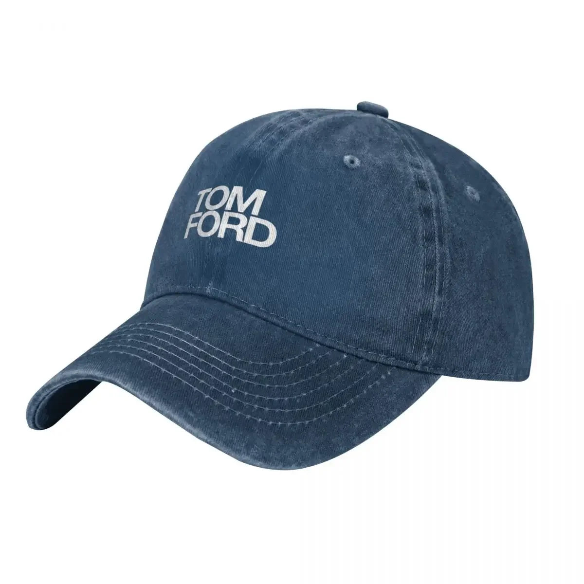 Tom_Ford Popular Denim Baseball Cap for Adults - Trendy Adjustable Casual Hat