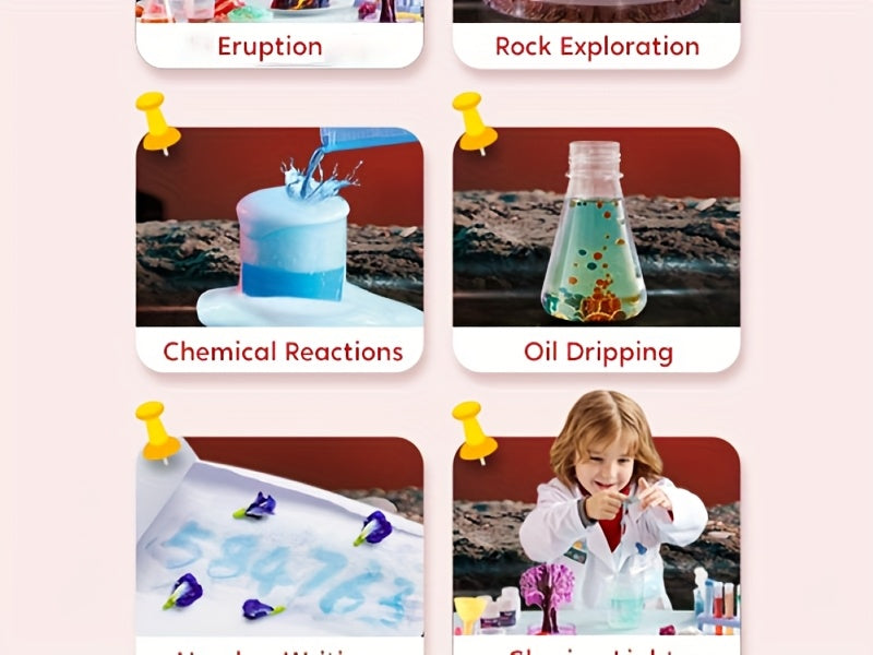 85+ Exciting Science Experiments Kit Toy for Kids: Synthetic Gemstone Digging, Crystal Growing Tree & STEM Lab Activities - Ultimate Educational Gift for Kids Ages 6-12 (Easter/Christmas/Birthday)