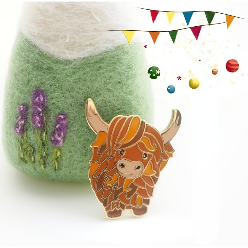 Fun and Fashionable Cute Animal Enamel Lapel Pin - Add Personality to Your Outfit