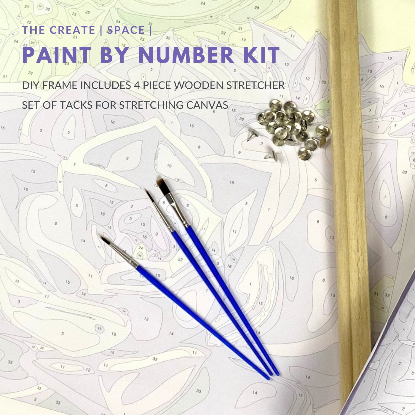 Personalized Paint by Numbers Kit for Adults Beginners