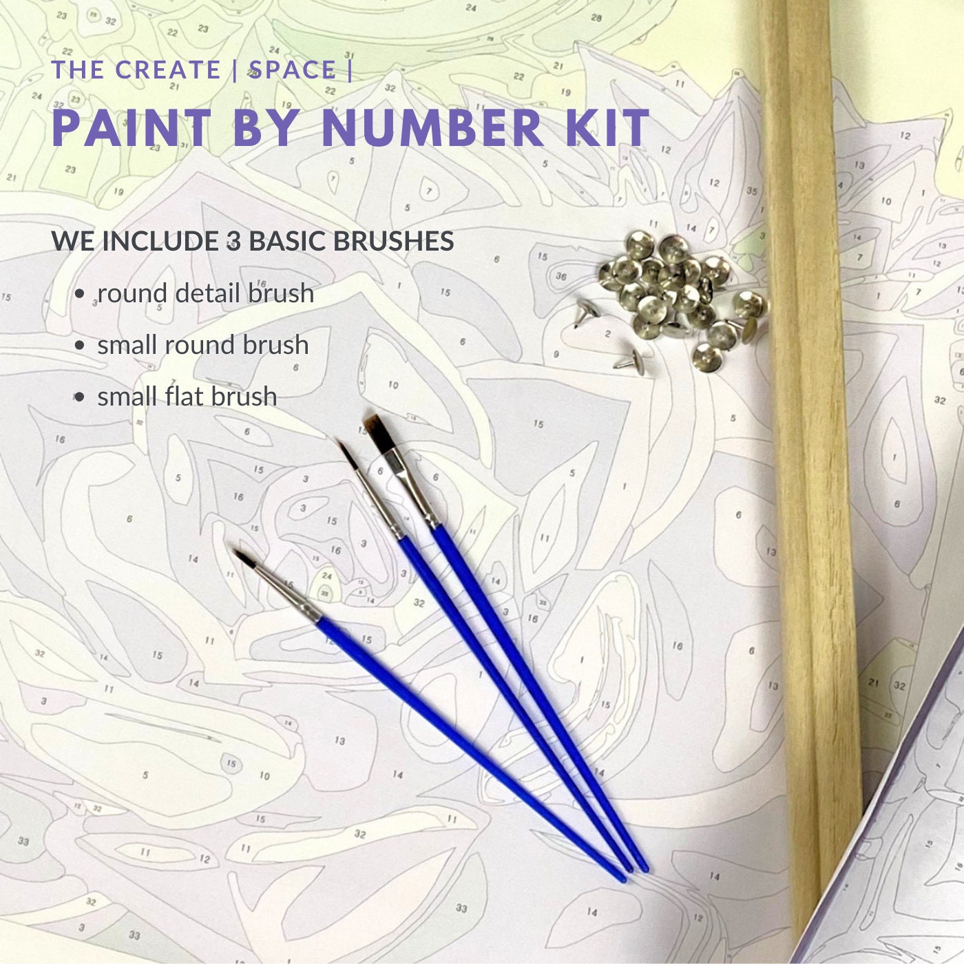 Personalized Paint by Numbers Kit for Adults Beginners