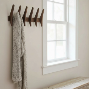 Large Wooden Wall Hanger Mcm