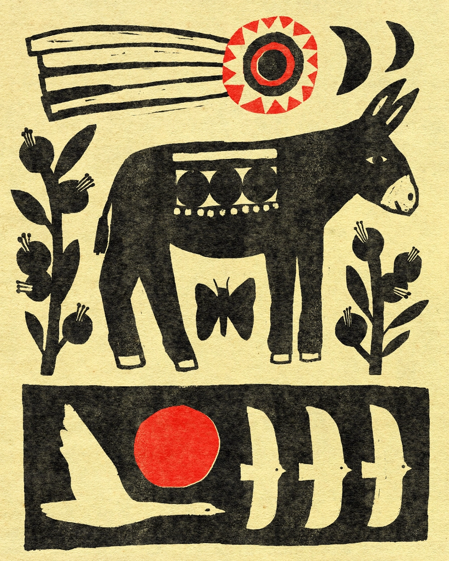 Art Print - Donkey
